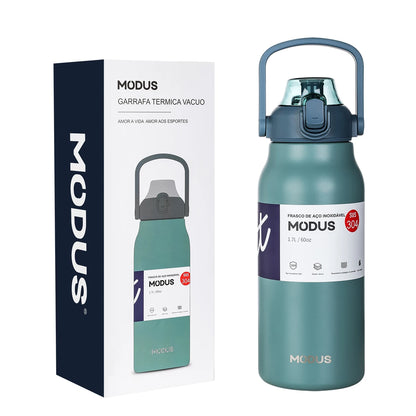 Garrafa térmica de água portátil de grande capacidade, caneca térmica, garrafa de água, copo térmico, aço inoxidável ao ar livre