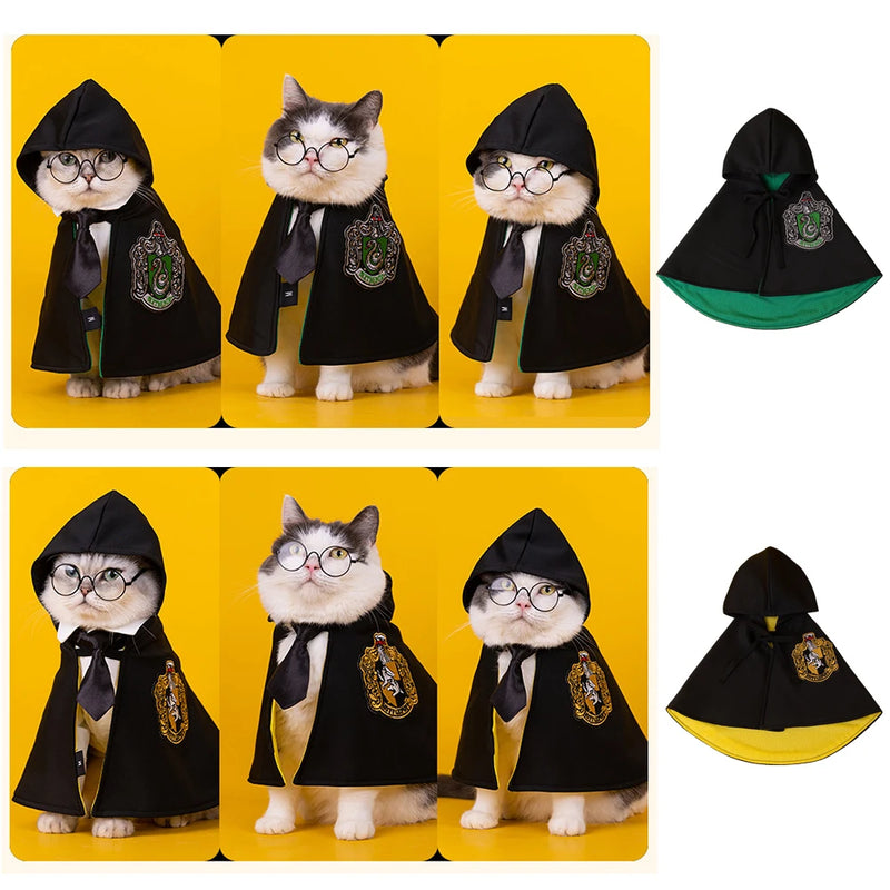 Fantasia halloween Harry Potter para pets varios tamanhos