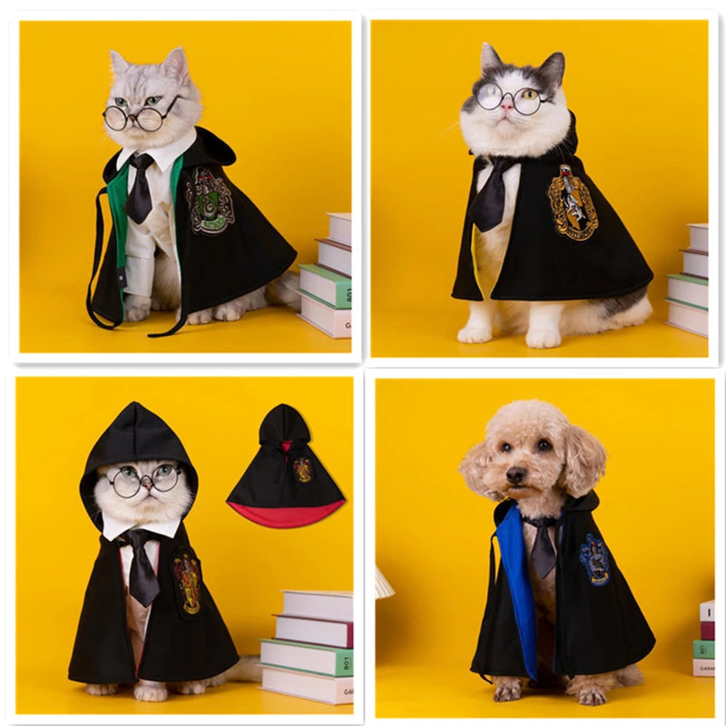 Fantasia halloween Harry Potter para pets varios tamanhos