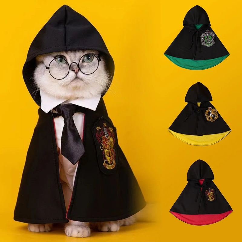 Fantasia halloween Harry Potter para pets varios tamanhos